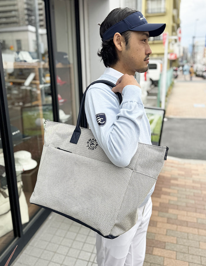 SCマークビックトートバック(ポーチ付)