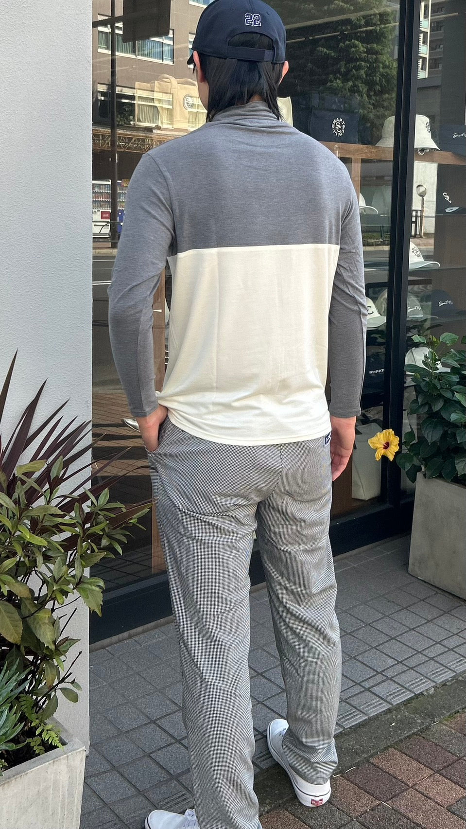 切替モックネックロングスリーブ02