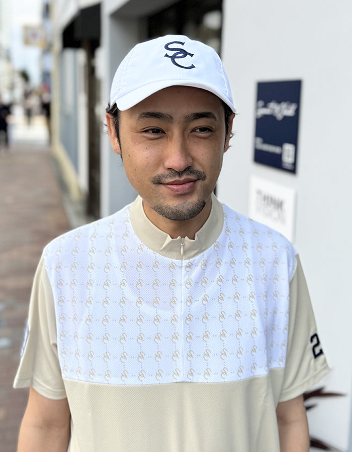 SCマークメッシュキャップ