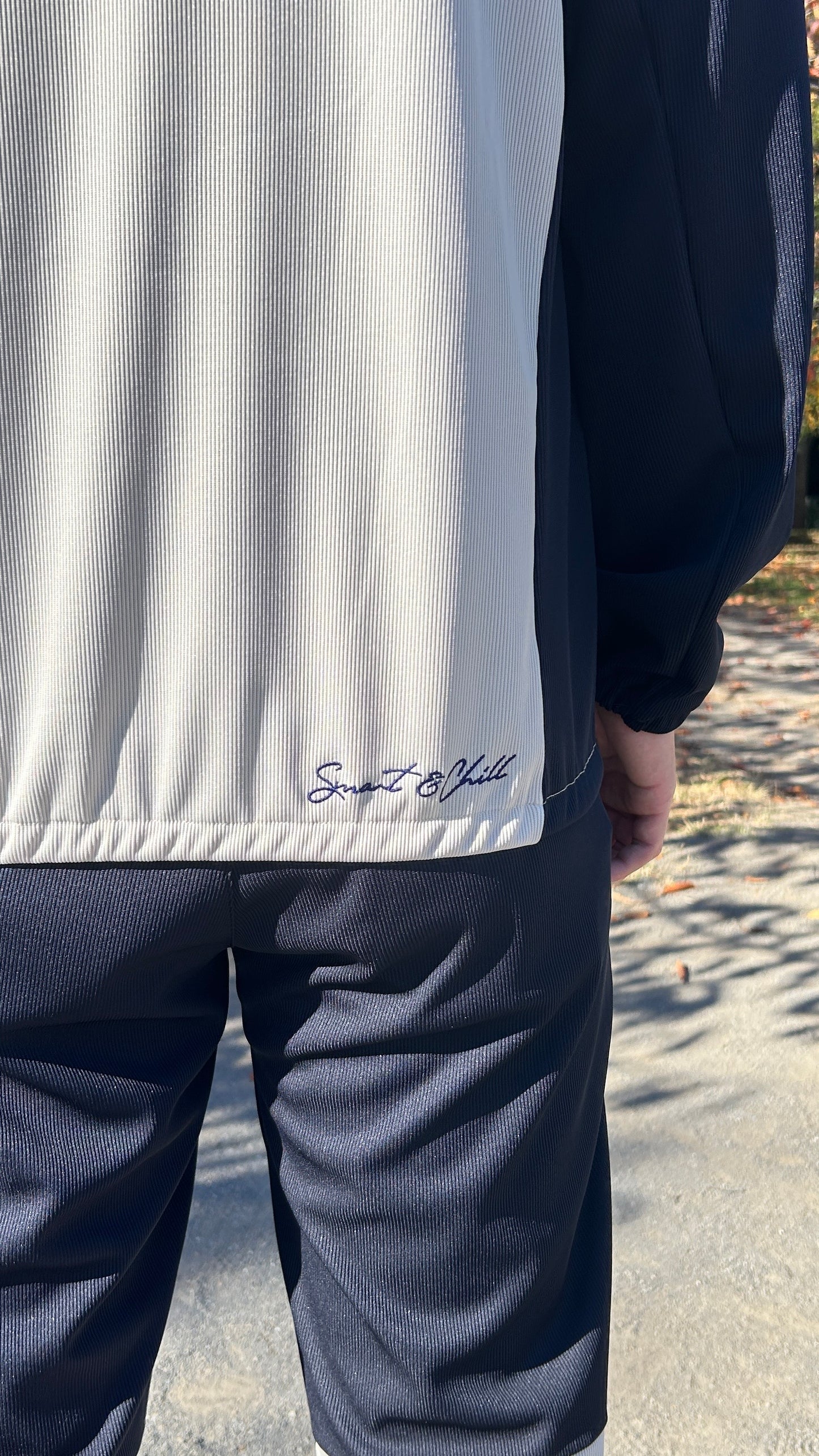 バイカラージップブルゾン01