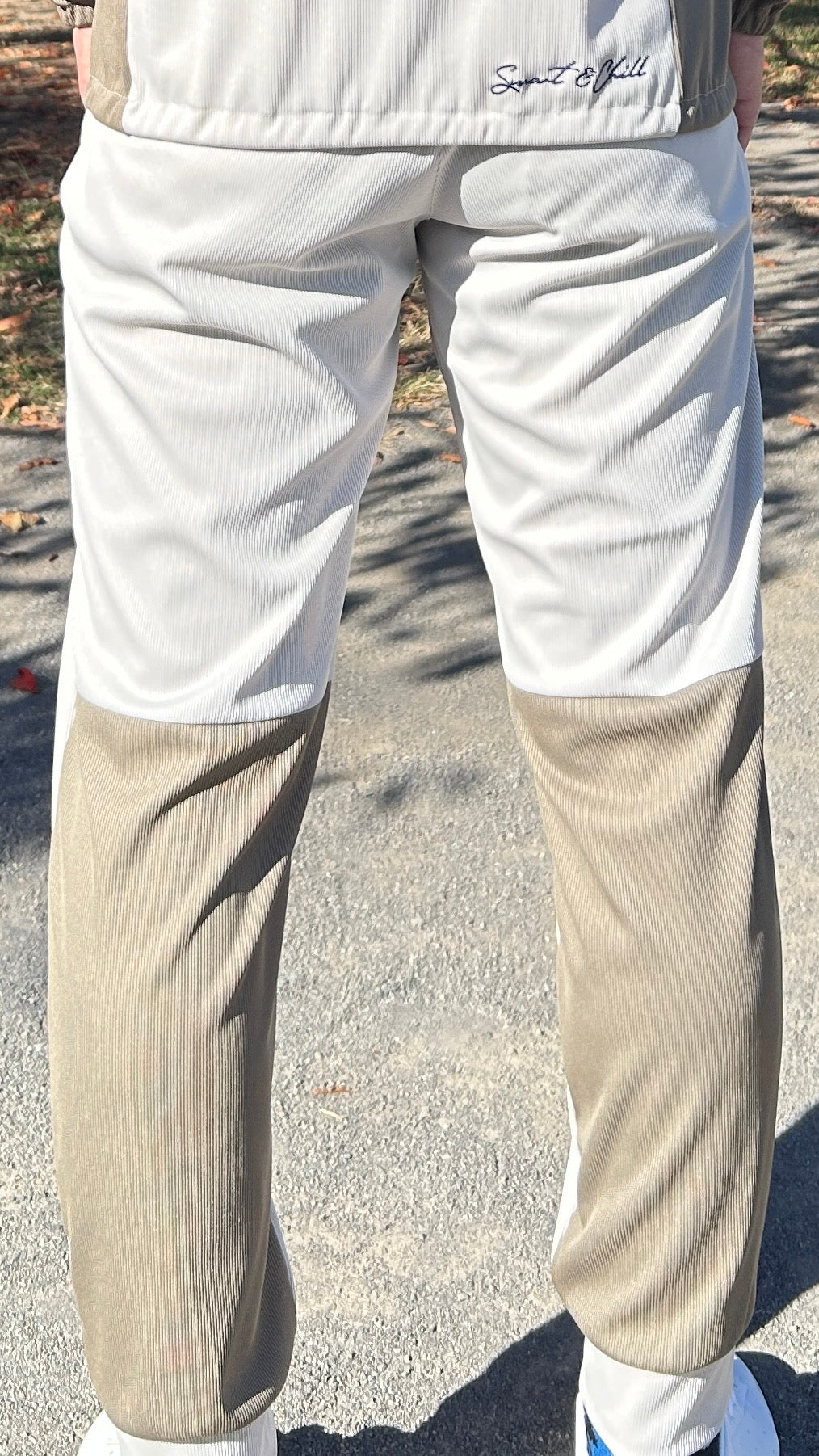 バイカラージョガーパンツ