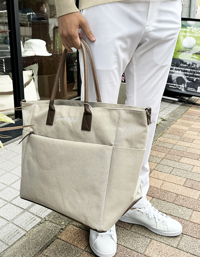 ロゴビッグトートバッグ(ポーチ付)