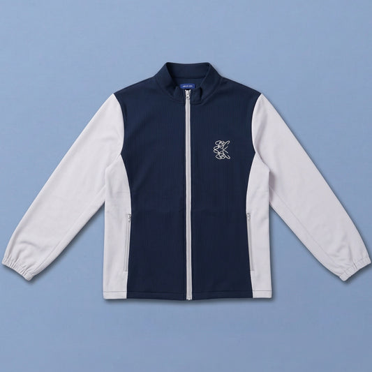 バイカラージップブルゾン02