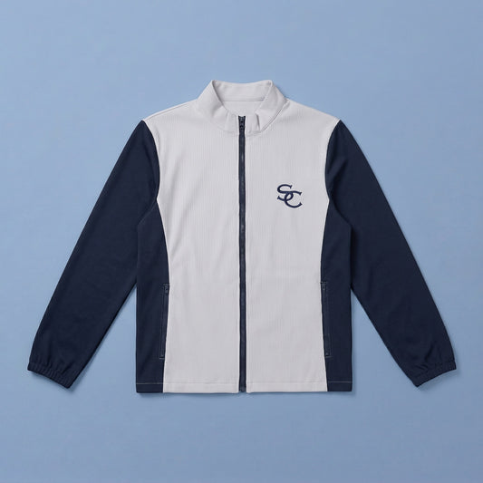 バイカラージップブルゾン01