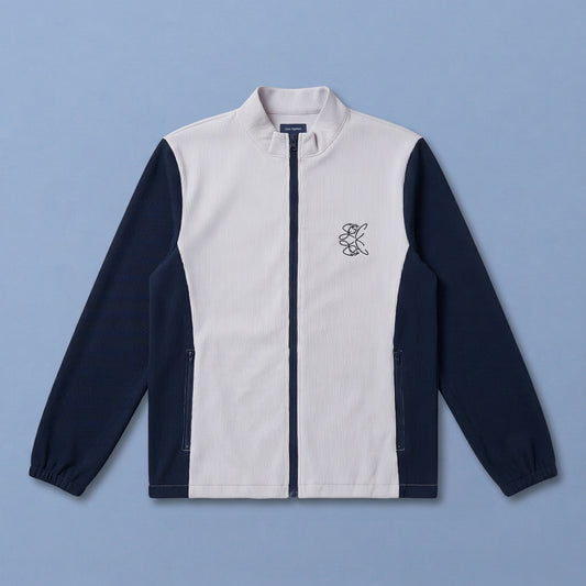 バイカラージップブルゾン02