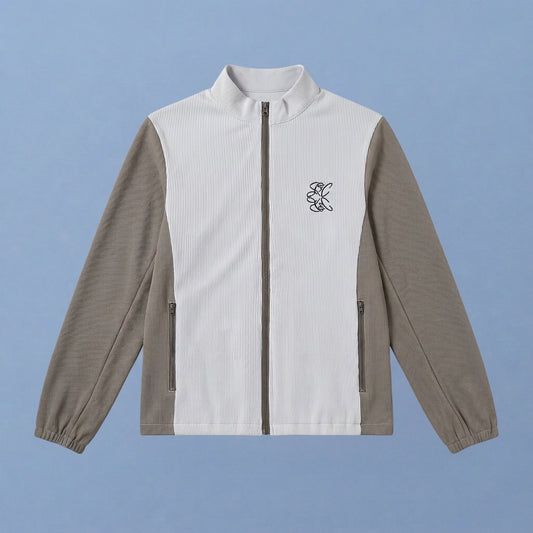 バイカラージップブルゾン02