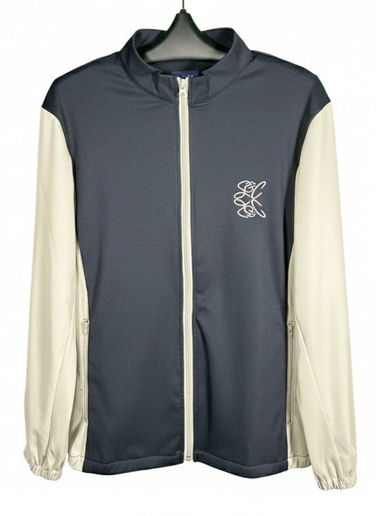 バイカラージップブルゾン02