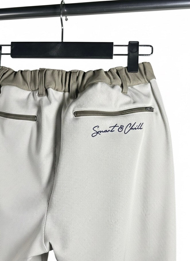 バイカラージョガーパンツ