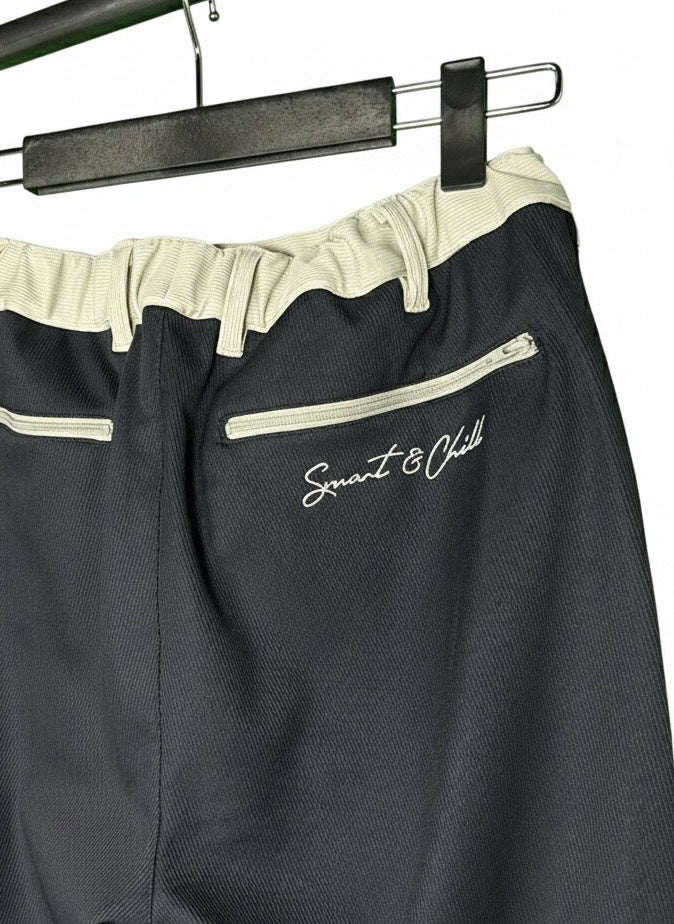 バイカラージョガーパンツ