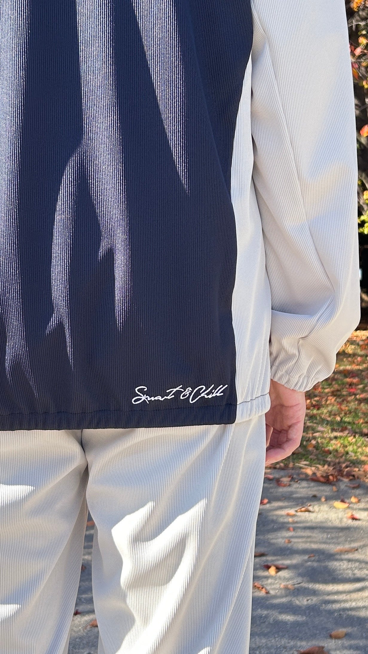 バイカラージップブルゾン01