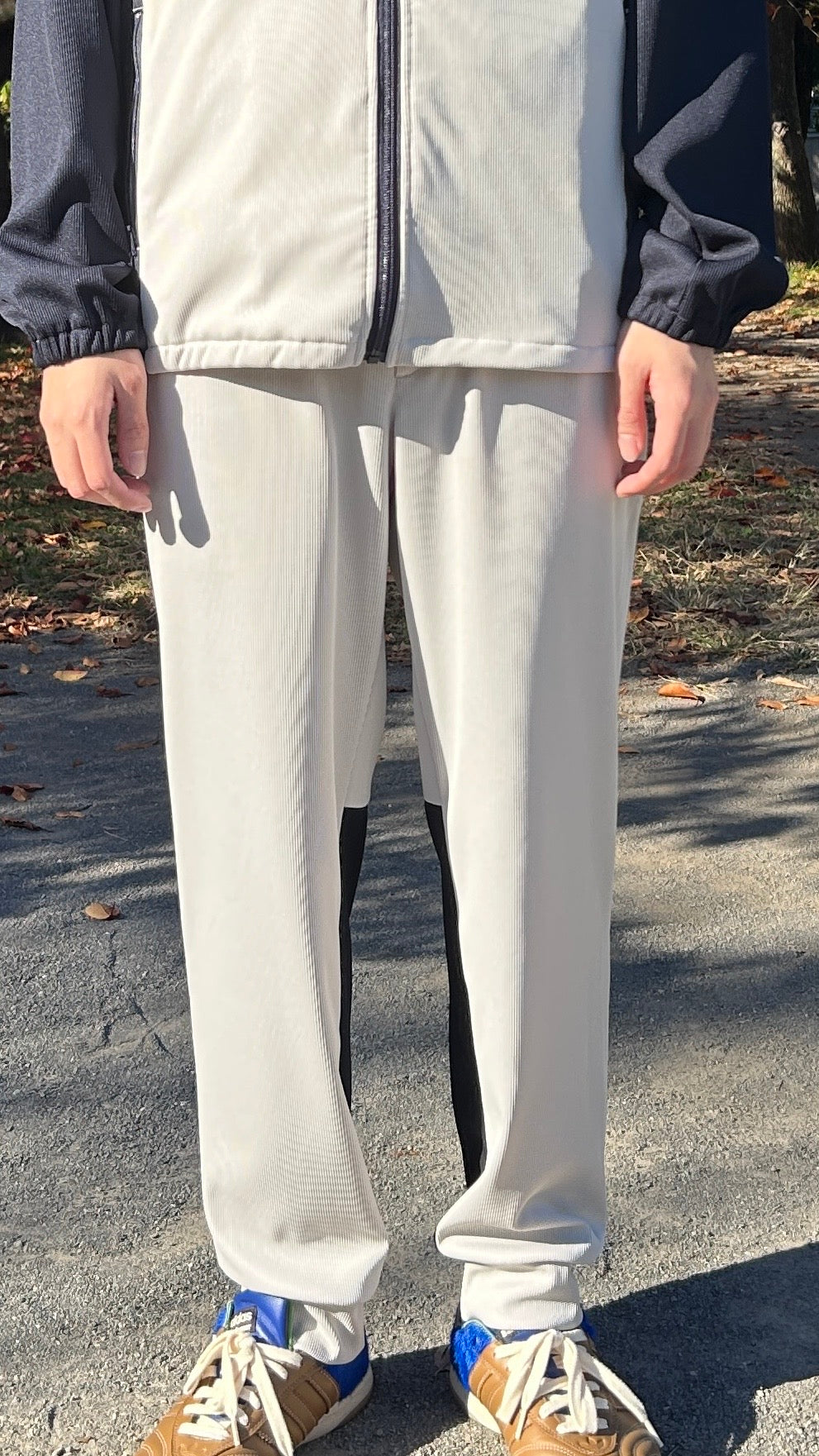 バイカラージョガーパンツ